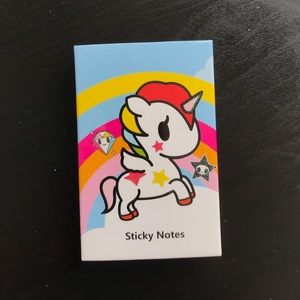 Unicorno tokidoki sticky notes! :3